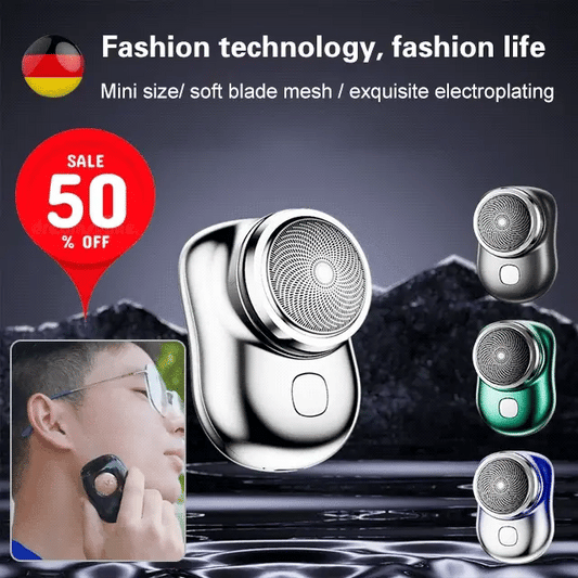 Mini Portable Electric Shaver | Rechargeable